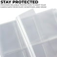 thumbnail image 3 of Black Duck Brand Trading Card Protector Sheets - 9 Pocket X 20 Plastic Pages Holds 180 Cards (3-Ring Binder Compatible), 3 of 6