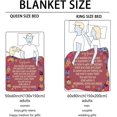 thumbnail image 6 of Yibo Floral Boho Blanket Flannel Soft and Comfortable Anti-static Bed Sofa Blanket, 6 of 8