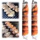 thumbnail image 1 of high qualityClamping Wing Rails for Grilling Chicken Wings, Wing Rails for Grilling Chicken Wings, Metal Chicken Wing BBQ Fork Wing Rails for Grilling, 1 of 4