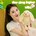 thumbnail image 5 of 28cm Kawaii Plush Bunny Easter Stuffed Animal Toys Super Soft Rabbit Doll Plush Pillow with Long Ears Easter Children Gift, 5 of 5
