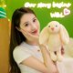 thumbnail image 5 of 28cm Kawaii Plush Bunny Easter Stuffed Animal Toys Super Soft Rabbit Doll Plush Pillow with Long Ears Easter Children Gift, 5 of 5