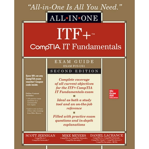 Pre-Owned Itf+ Comptia It Fundamentals All-In-One Exam Guide, Second Edition (Exam Fc0-U61) (Paperback) 1260441873 9781260441871