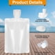 thumbnail image 3 of Fourthline Bolsa Exprimible de Pie Botellas de Viaje Recargables de 30 Ml, 50 Ml y 100 Ml, 18 Unidades, 3 of 4