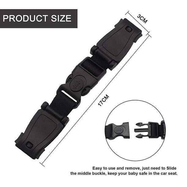 Baby Seat Belt Clip Car Seat Chest Belt Clip Child Seat Belt Buckle Belt Strap For Kids Walmart