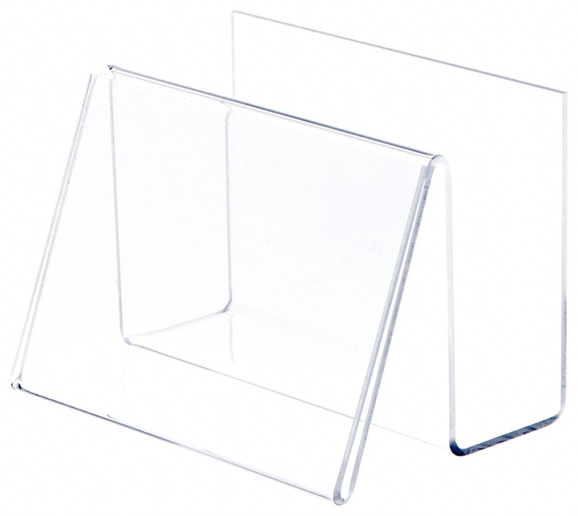 Plymor Clear Acrylic Deluxe Post Card Holder & Display, 6