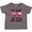 Charcoal Grey, variant on Firefighter Daddy Plays with Trucks Boys or Girls Toddler T-Shirt