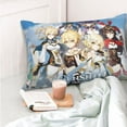 thumbnail image 6 of Genshin Impact Pillow Protector Pillow Cases Lightweight Soft Pillowcases Comfortable Pillow Covers 14"X20", 6 of 9