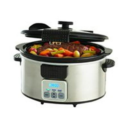 Bella 6QT Portable Slow Cooker with Locking Lid