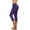 Purple Cheap Stuff Under 1 Dollar, variant on Dyegold Capri Pants For Women Summer Plus Size Yoga Workout Knee Length Leggings High Waist Stretch Cropped Capris Pants