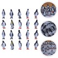 thumbnail image 3 of ColoMX 32pcs creative pingüin figurine decoración modelo de pingüino artesanías de animales duraderas, 3 of 7