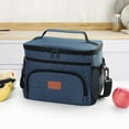 thumbnail image 3 of Bolsa térmica para almuerzo para hombres y mujeres, a prueba de fugas, con correa ajustable, ideal para el trabajo, picnics y viajes, 1 unidad, 3 of 3