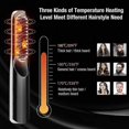 thumbnail image 5 of Wireless Men Quick Beard Straightener Hair Style Comb Lcd Multifunctional Cordless Usb Charging Straightening Brush, 5 of 5