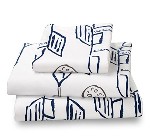 navy kids bedding
