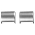 thumbnail image 1 of 2PCS Conector de banda de reloj de metal Banda de reloj Linker Connect Accesorio de banda de reloj Compatible para Fitbit Charge 2 Silver, 1 of 7
