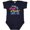 Navy, variant on My Aunt and Uncle Love Me with Hearts Boys or Girls Baby Bodysuit