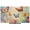 Orange, Blue, Yellow, variant on Indoor Elastic TV Cover for 32 Inch Flat Screen TVs,Summer Seaside Beach Flamingo Stretch TV Screen Protector Smart Television Protection Covers TVs Enclosure,Watercolor Shell Hat Bow