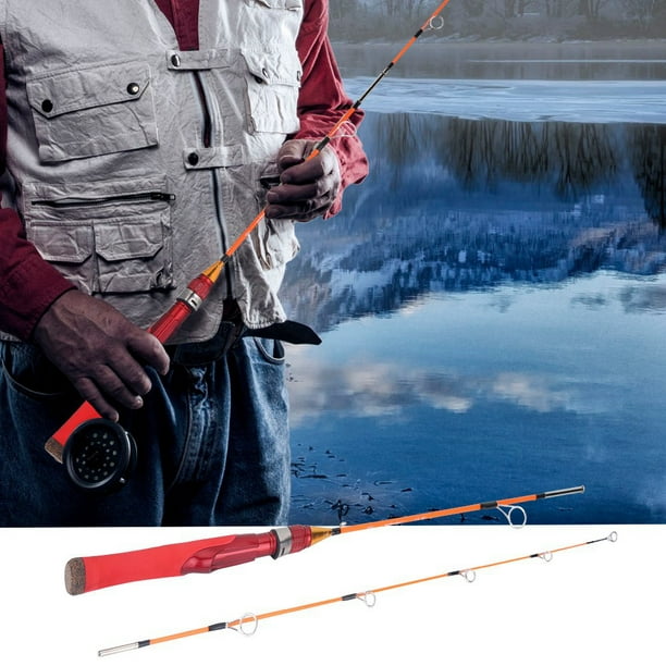 Ymiko Telescopic Fishing Rod, Ice Fishing Rod, Metal Pond Fishing River Fishing Camping For Traveling