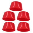thumbnail image 2 of Thread Protective Cover, Red Safe Thread Protective  5 Pcs 60mm Diameter Corrosion Resistance Stable Flexible  For Valves, 2 of 8