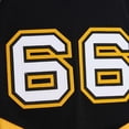 thumbnail image 6 of Men's Mario Lemieux Black Pittsburgh Penguins 1996-97 Power Play Jersey, 6 of 7
