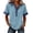 BB02_Sky Blue, variant on Resicozy Polo Shirts for Women Patchwork Button Denim Collar Shirt Casual Cute Summer Tops Comfy Short Sleeve T Shirts Black S