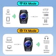thumbnail image 3 of Receptor y Transmisor de Audio Bluetooth 4 en 1, Adaptador de Reproducción de Tarjeta TF AUX de 3,5 mm, Música Estéreo con Micrófono para Coche., 3 of 5