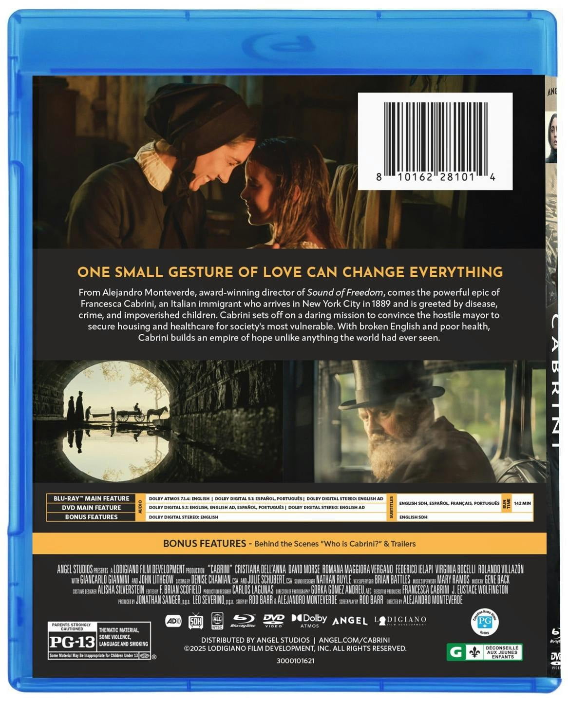 Cabrini [DVD + Blu-ray Combo] 2024