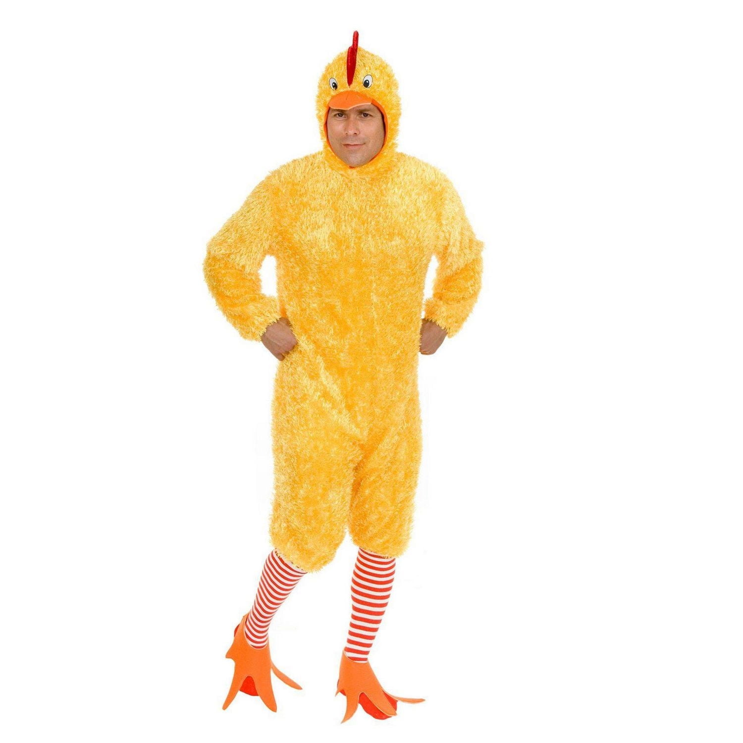 Rubies Yellow Funky Chicken Costume for Adults, Unisex Medium