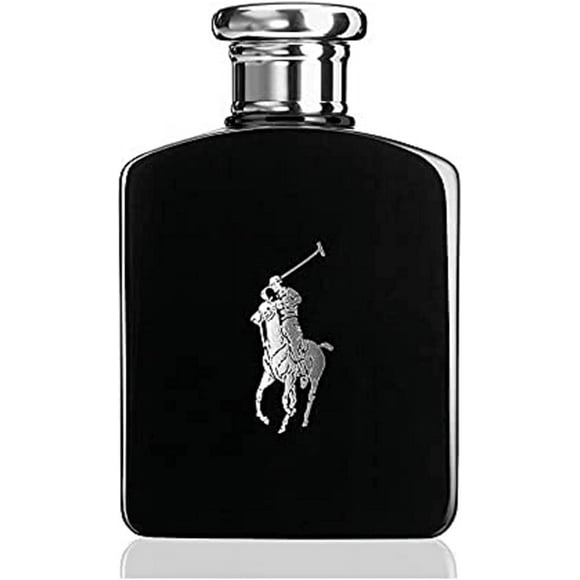 Ralph Lauren Polo Black for Men, Eau De Toilette Natural Spray, 2.5 Ounce