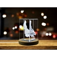 thumbnail image 3 of Skunk Scentinel | 3D Engraved Crystal Keepsake, 3 of 5