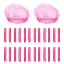 ELAYARD 100pcs Disposable Mesh Hairnets Caps Non woven Hair Nets for Work and Home