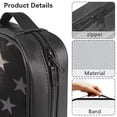 thumbnail image 6 of FKELYI Faux Leather Bible Cover with Zipper Pocket American Flag Cross Print Book Carrier Bible Bags with Top Handle Dust-Proof Scripture Protector for Prayer Outdoor Study, 6 of 6