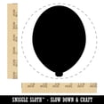 thumbnail image 2 of Balloon Party Birthday Self-Inking Rubber Stamp Ink Stamper - Black Ink - Large 1-1/2 Inch, 2 of 7