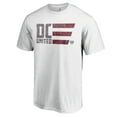 thumbnail image 2 of Men's White D.C. United Americana Patriotic Club T-Shirt, 2 of 3