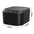 thumbnail image 3 of Ultrasonic Retainer Cleaner 48khz Denture And Aligner Cleaning Pod With 220ml Capacity For Night Guards Braces Toothbrush Jewelry Or More (Black Us), 3 of 14