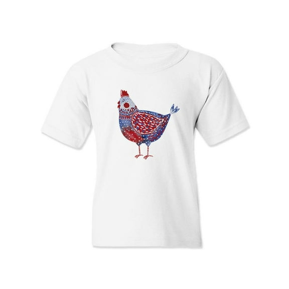 Cool Chicken T-Shirt Juniors -Image by Shutterstock,  Large