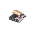 thumbnail image 4 of Methold Adaptador de teléfono tipo C Convertidor de plata, oro y negro Conector de estilo simple de línea a para teléfono Teléfono y Comunicación Negro, 4 of 5