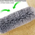 thumbnail image 4 of Dusters for Cleaning High Places, Multi-Use Extendable Duster With Washable Microfiber Head For Ceiling Fans, Furniture, And Car Interiors, 4 of 6