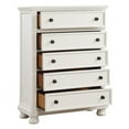 thumbnail image 4 of Home Elegance 1714W-9 52 x 18 x 40 in. Laurelin Chest - Solid White, 4 of 6