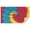 Colorful Tie Dye-3, variant on Colorful Tie Dye Pattern Rectangle Tablecloth 60"x102",Waterproof Polyester Rectangle Table Cloth, Wipeable Spillproof Polyester Tablecloth for Dining, Camping, Indoor and Outdoor