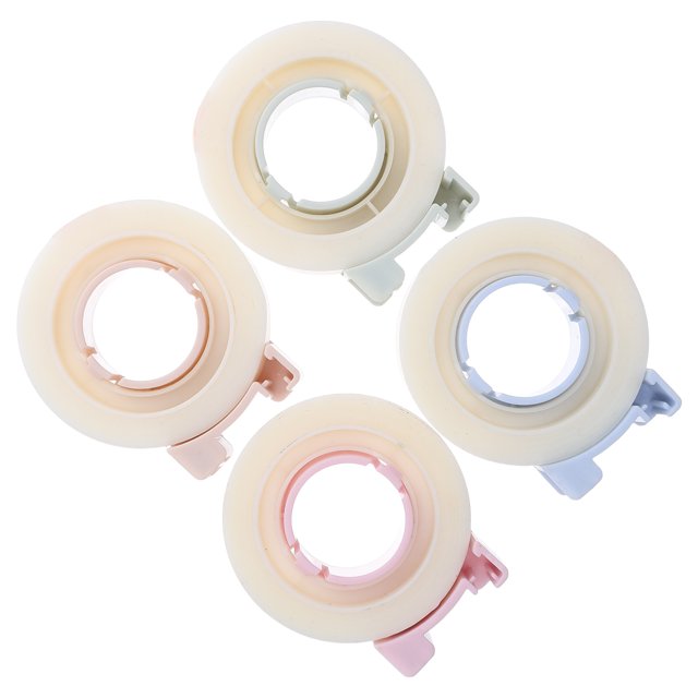 FOMIYES 4Ud Correctora Transparente Recargable Con Compacto Para Proyectos De Y Oficina