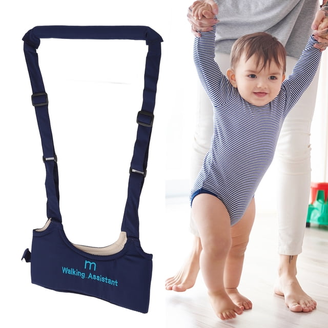 Arnés para caminar para bebés, asistente para andadores para niños amigables con la piel, Alivia el dolor de espalda eslinga para andadores para bebés, Ajustable