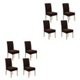 thumbnail image 1 of Kearding 2 paquetes/lote de fundas para sillas a prueba de suciedad-accesorios de comedor fáciles de limpiar sin derramar elástico Type7 NO7, 1 of 6