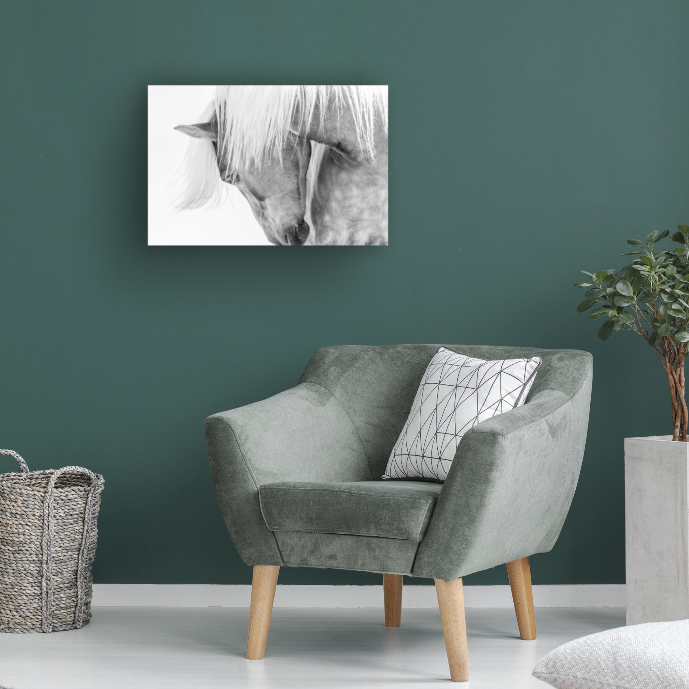 Trademark Fine Art Kimberly Halflinger Portrait Canvas Wall Art