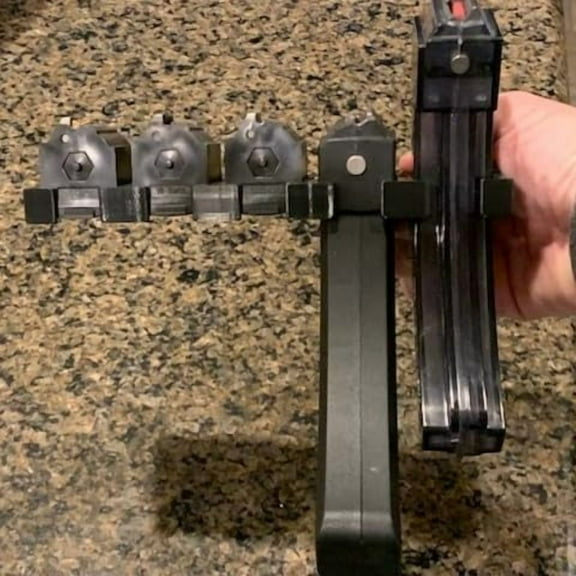 Mount for Ruger 10/22 22LR and 17HMR/22WMR Mags - GallowTech | Magazine Holder Storage Rack