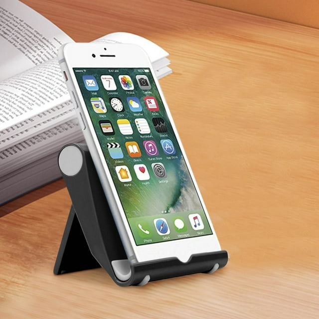 EGNMCR MiniStand Multi-Angle Support de Téléphone Pliable Support de Bureau Casque Bluetooth