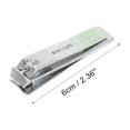 thumbnail image 4 of Unique Bargains 7pcs Gradient Nail Clippers Set for Toenails and Fingernails 2.36" Green, 4 of 6