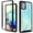 Black, variant on Motorola Moto G Stylus 2021 Case, Transparent Drop Proof Cover with [Tempered Glass Screen Protector] (Blue)