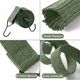 thumbnail image 4 of Elastic Binding Strap Rope | Super Strong Tensile Motorcycle Tie Down | Wear Resistant Plastic | Fast Buckle Hook Accessories | Green | 157in x 1.97in x 1.18in | 1 Pack, 4 of 7