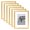 Gold, variant on Sindcom 6 Pack 8x10 Picture Frames,Display Pictures 5x7 with Mat or 8 x 10 Without Mat,Gallery Wall Photo Frames, Black