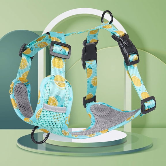 Dog Harness, No Pull No-Choke Pet Vest Harness with Handle Control, Soft Padded Breathable, Easy Adjustable for Walking Climbing Training A71